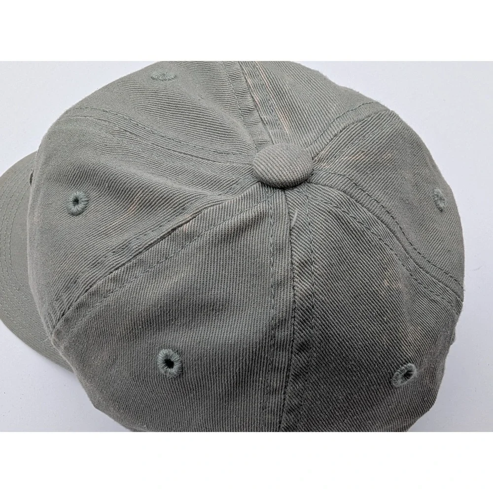 Adidas Originals Trefoil Logo Relaxed Strapback Hat Sage Green Adjustable Cap